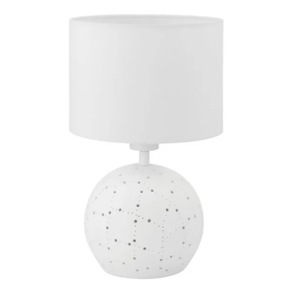 WHITE TABLE LAMP - MONTALBANO 98381A
