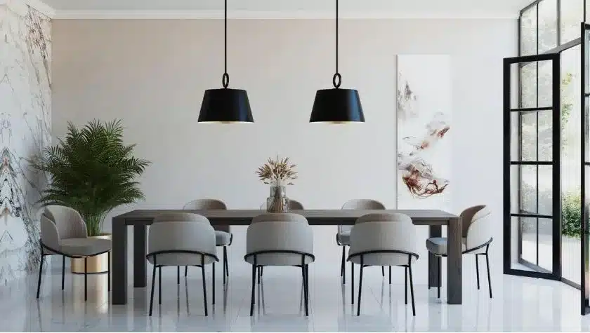 BLACK SINGLE PENDANT- PARKHURST P500367-31M - Image 2