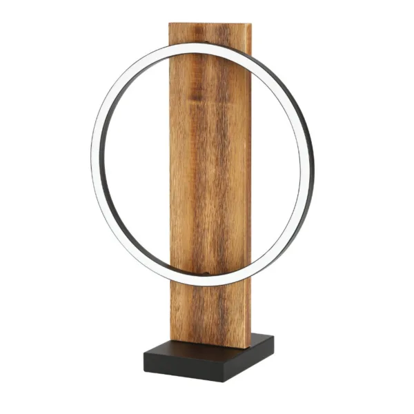 LAMPE DE TABLE DEL NOIR ET BOIS- BOYAL 99457A