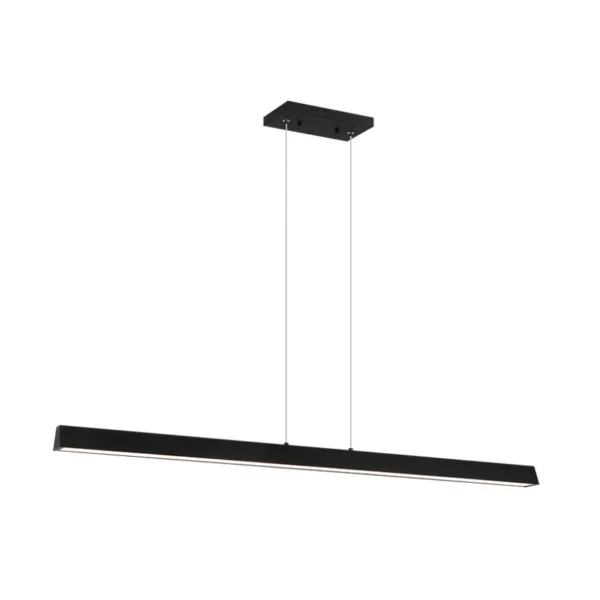 BLACK LED LINEAR PENDANT- ISOSCELES C64945MB