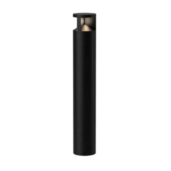 Black LED Outdoor Bollard- GLEN EB82239-BK-UNV
