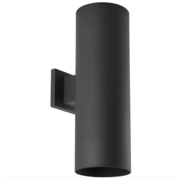 MURALE EXTERIEUR CYLINDRE 2L NOIR- P5642-31