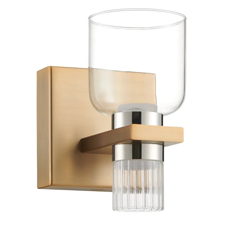 Champagne Gold LED Vanity Wall Light AMELIA 207674A