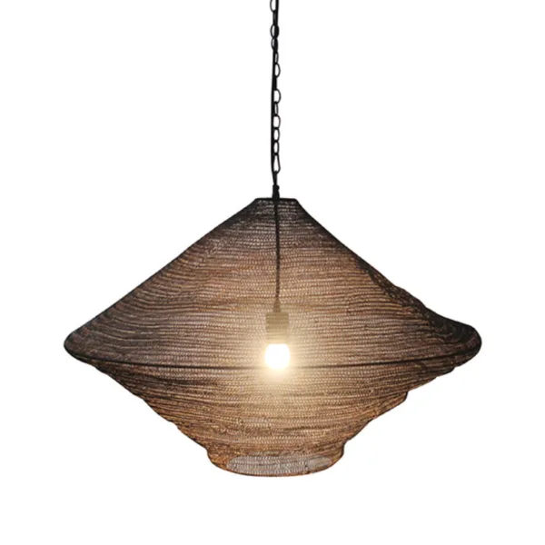 SUSPENSION NOIRE SATINÉE - AC02C30BLK