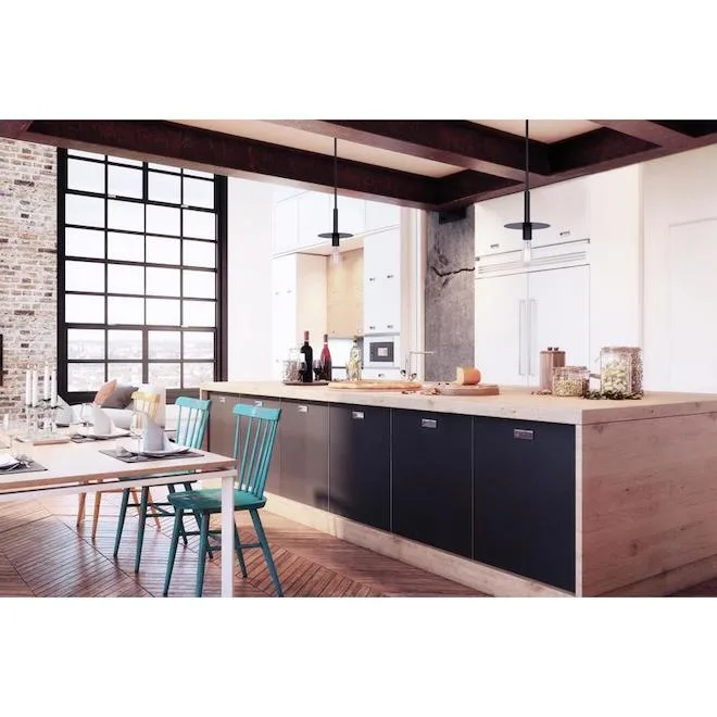 SUSPENDU SIMPLE MÉTAL NOIR- VIGGO IPL696A01BK - Image 2