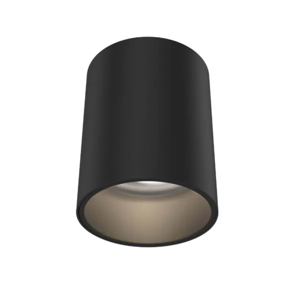 PLAFONNIER CYLINDRE NOIR- FOCUS CYL05-CC-BK