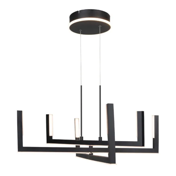 CHANDELIER DEL 6-L NOIR- SILICON VALLEY AC6776BK