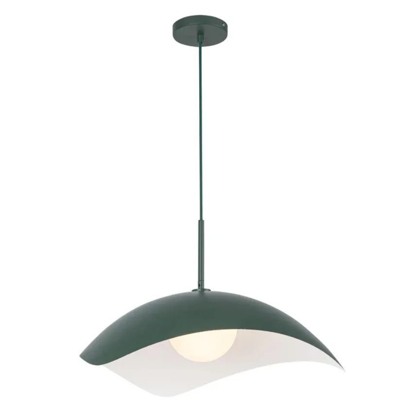 GREEN PENDANT 22" KIRBY PD55922-PGN