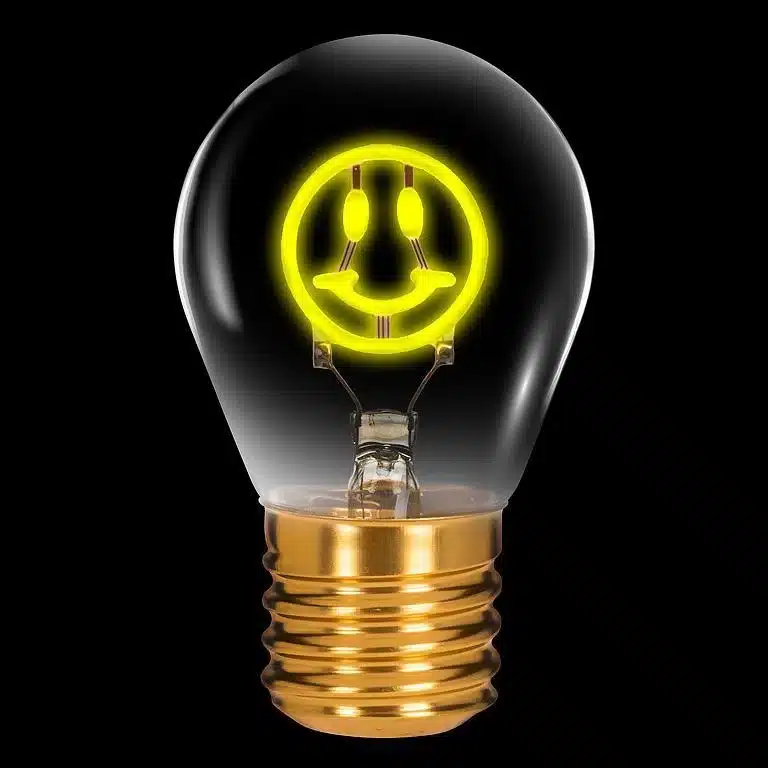 AMPOULE DÉCO RECHARGEABLE SMILEY- 27-VOLT-13 - Image 2