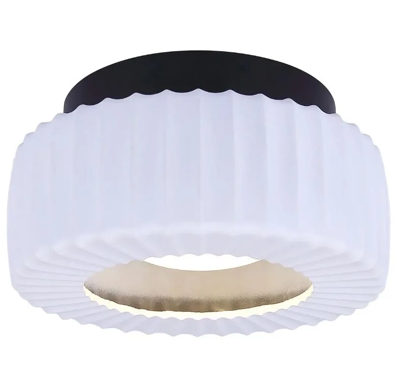 BLACK 11“ LED FLSUH MOUNT- DARIO LFM338A11BKR - Image 4