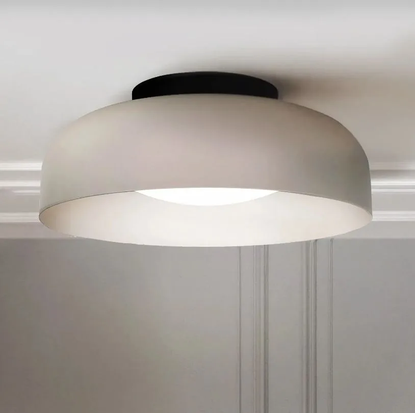 BLACK And stone 14“ flush mount- PETRA LFM340A14BKS - Image 3