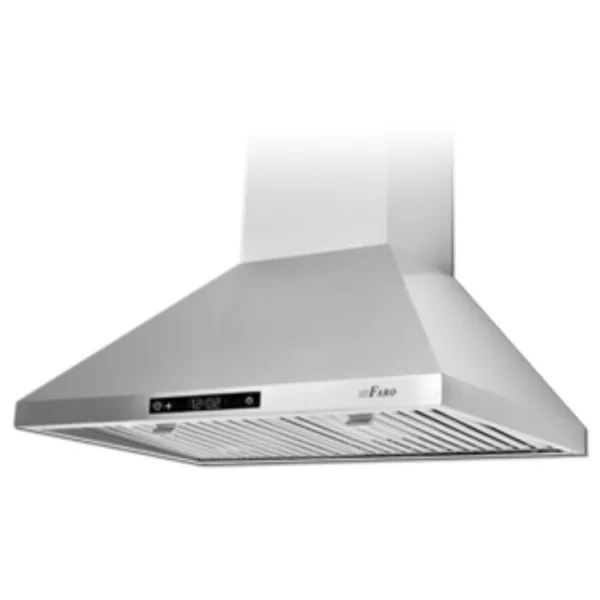 HOTTE MURALE EN ACIER INOXYDABLE 600 PCM - RAINBOW-PRO 24430-600-S