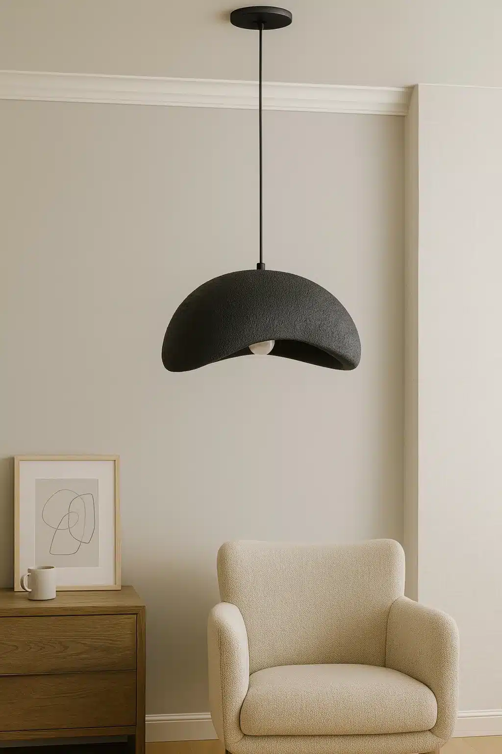 BLACK PENDANT- PILAR PLR-191P-MB - Image 2