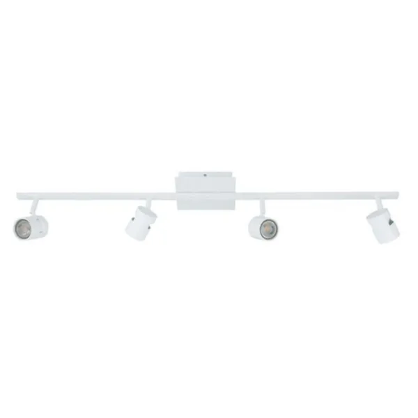 4-Light Adjustable White Track Light- VERGIANO 97509A