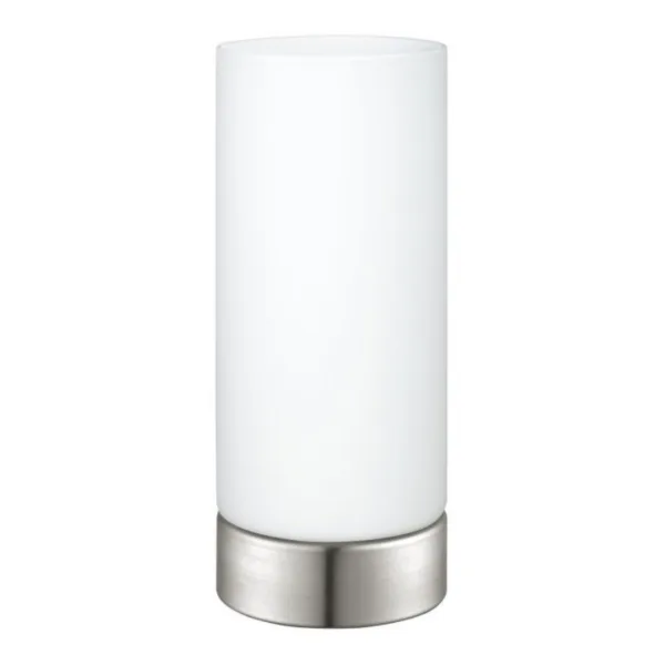 LAMPE DE TABLE ARGENT BROSSÉ- MYNA 202269A