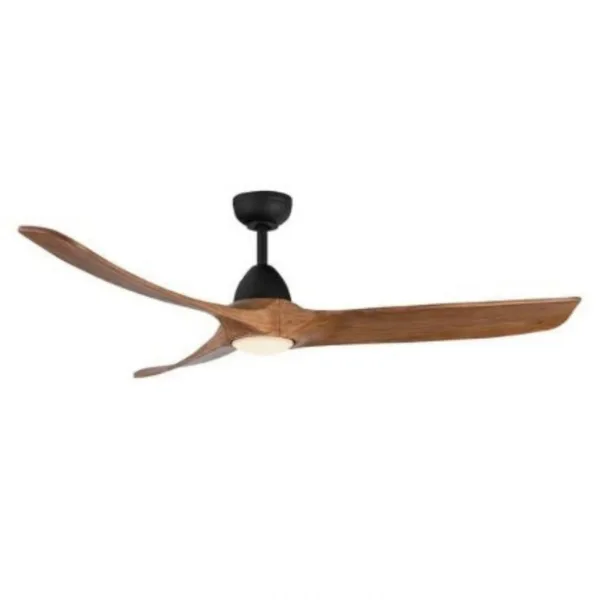 60" BLACK AND NATURAL WOOD FAN- BAYLOR CF97860-MB/NW