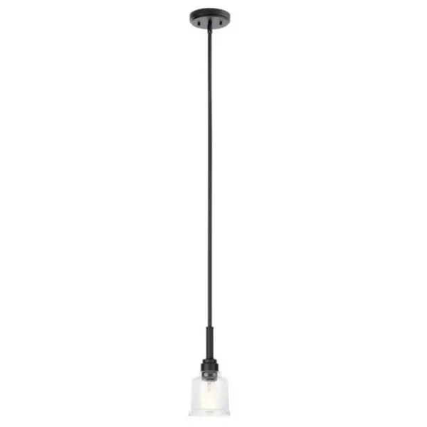 Black single pendant- AIVIAN 52399BK