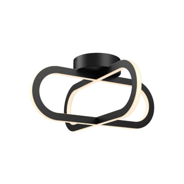 16″ led flush mount flush mount- ATOM FDB-CC-BK