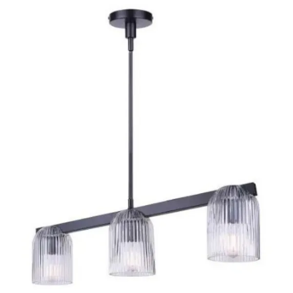 SUSPENDU LINÉAIRE 3-L NOIR- RENZO ICH1243A03BK