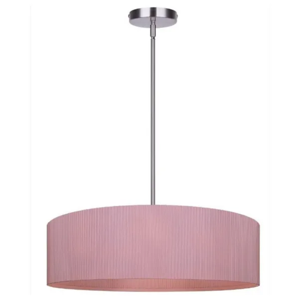 SUSPENDU 3-L NICKEL BROSSÉ ET ROSE- ICH2267B03BNP