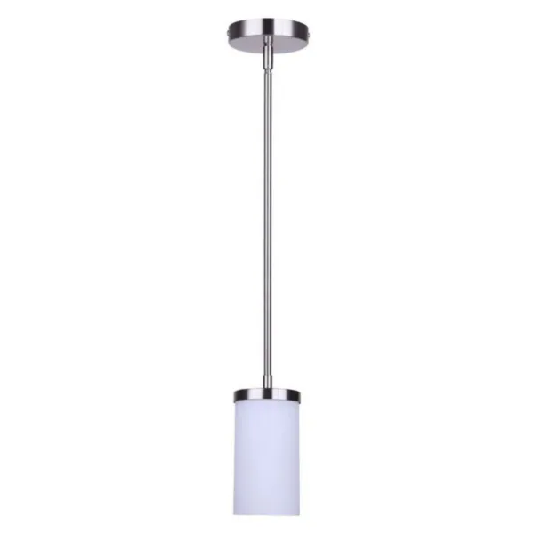 BRUSHED NICKEL SINGLE PENDANT- BRITTON IPL1234A01BN-FO