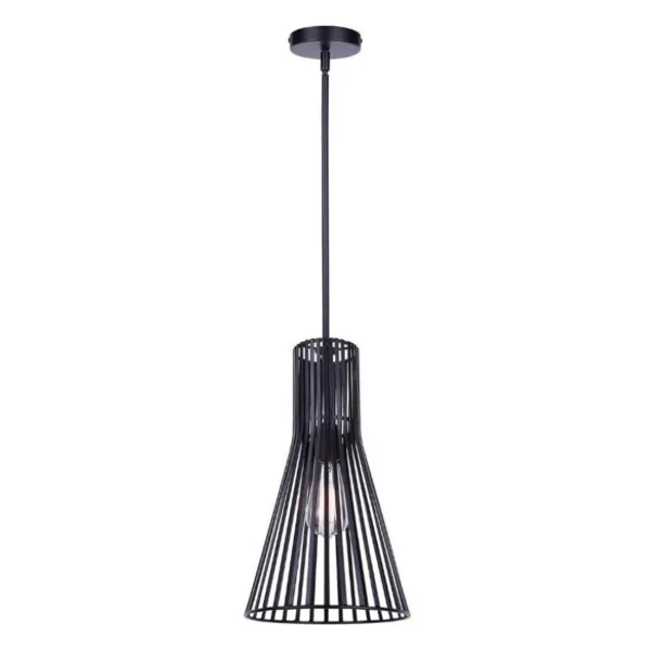 BLACK SINGLE PENDANT- ELIM IPL1238A01BK