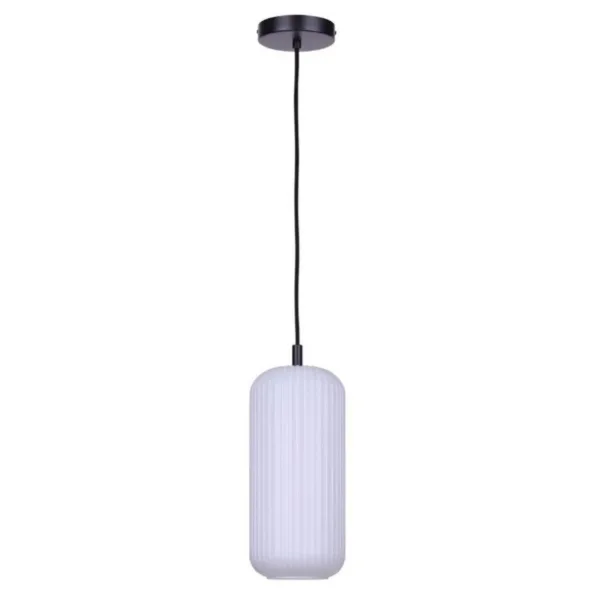 BLACK SINGLE PENDANT- MALEK IPL1250A01BK-OR