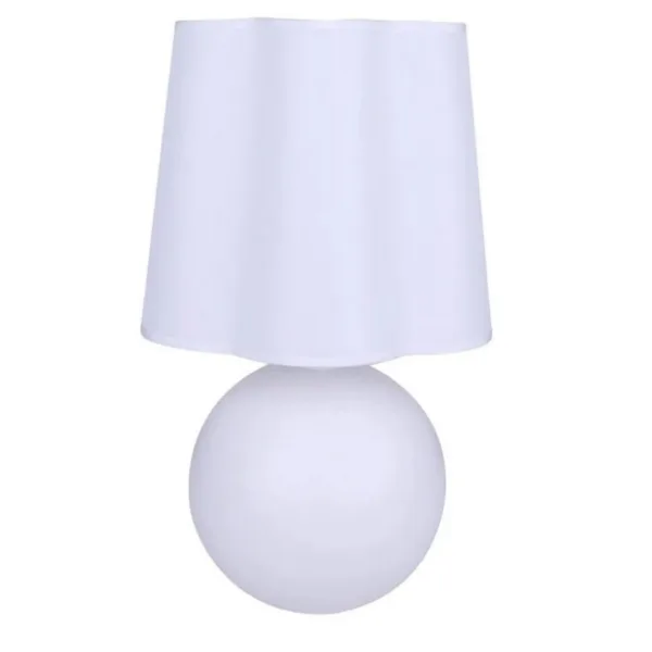 LAMPE DE TABLE BLANC- MELINA ITL2294B18WH