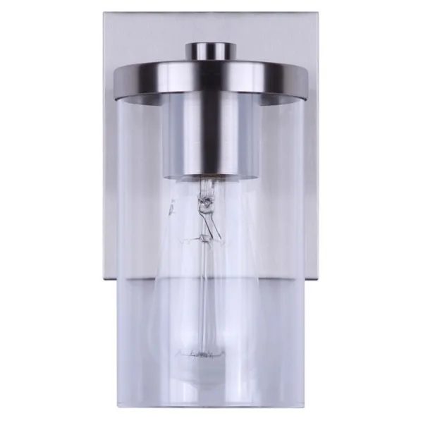 MURALE VANITÉ SIMPLE NICKEL BROSSÉ- BRITTON IVL1234A01BN