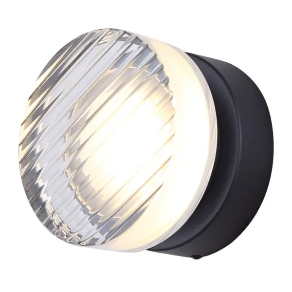 LED BLACK OUTDOOR WALLMOUNT- BENNI LOL647BK