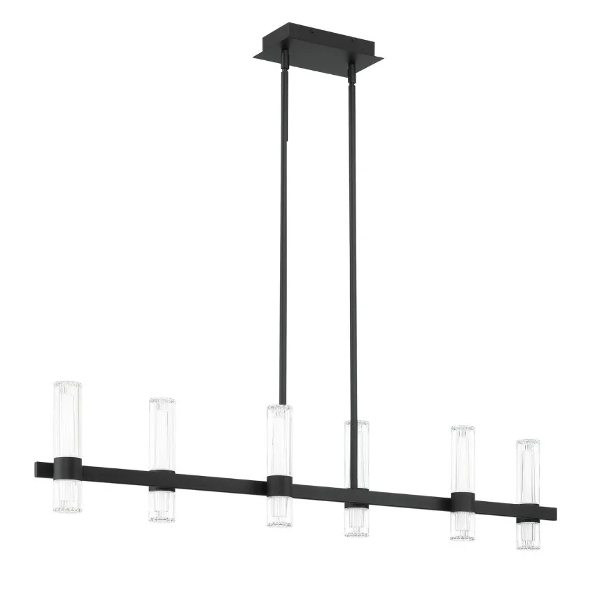 LED BLACK LINEAR PENDANT- RISTRETTO 207313A