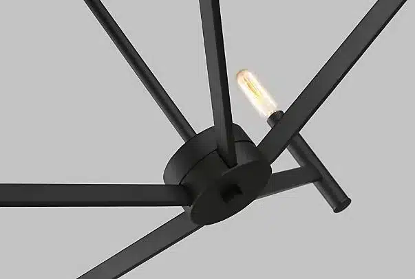 CHANDELIER 4-L NOIR- VECTOR 3124305EN-112 - Image 2