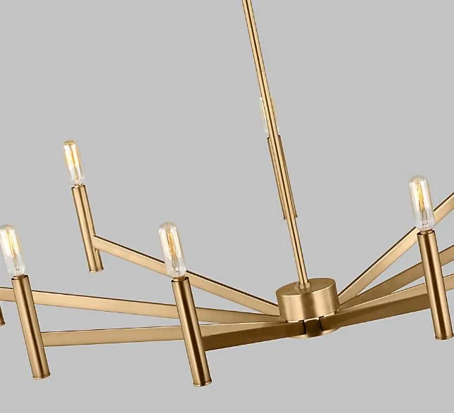 CHANDELIER 9-L LAITON- VECTOR 3124309-848 - Image 3