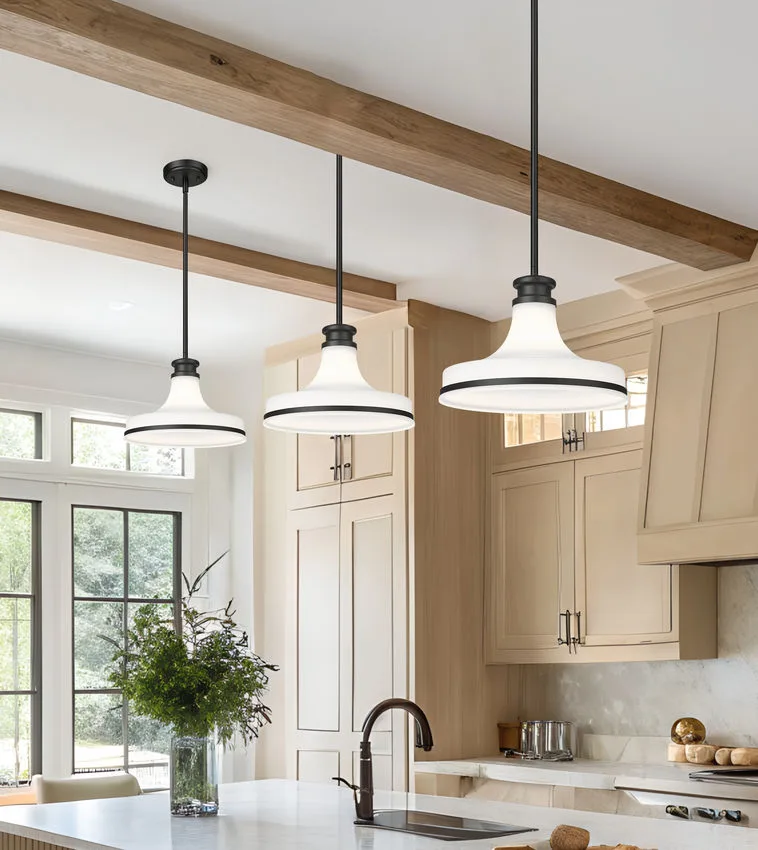 BLACK SINGLE PENDANT- REZNOR 831P12-MB - Image 3