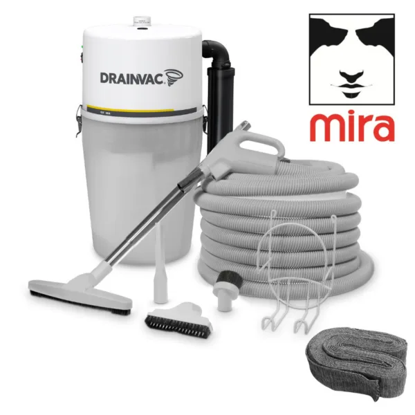 ENSEMBLE COMPLET ASPIRATEUR CENTRAL FONDATION MIRA - DRA-G2-008-MIRA