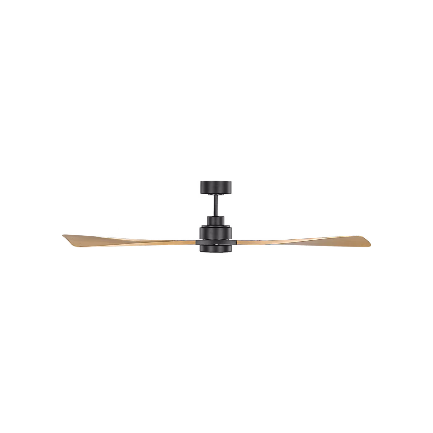 BLACK AND HONEY 60" CEILING FAN - TRILLIUM 3TRLSM60MBKNHD - Image 2