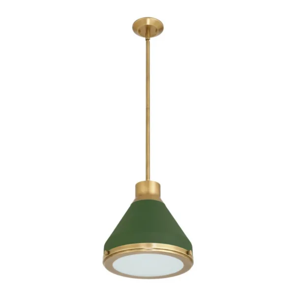 SUSPENDU SIMPLE VERT FORET ET OR- DOYLE 207401A