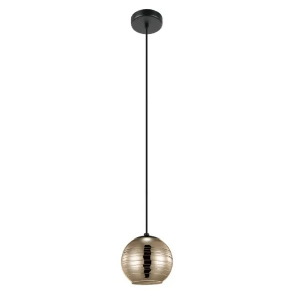 BLACK SINGLE PENDANT- LEMORIETA 39684A