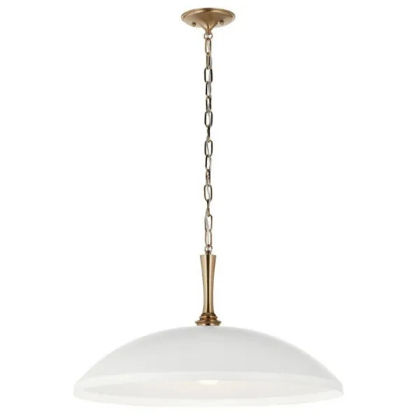 SUSPENDU BLANC ET OR- DELAROSA 52637WH