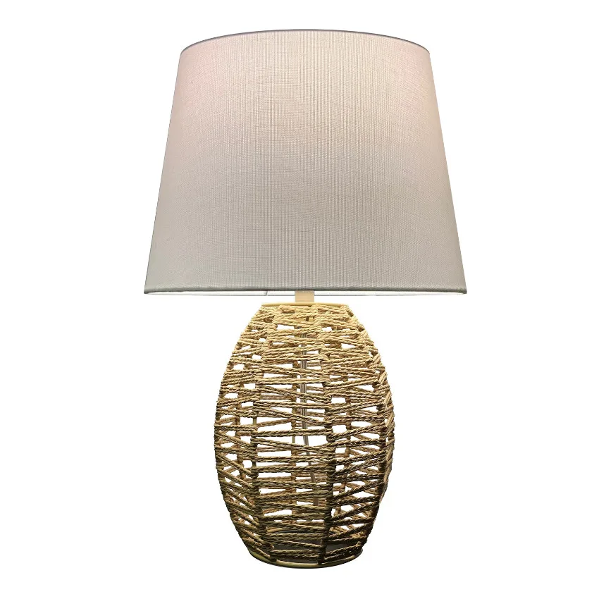 LAMPE DE TABLE ROTIN NATUREL- TILLIE TIL-191T-NAT