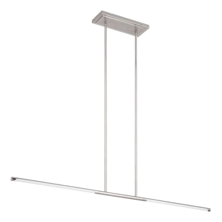 NICKEL LED LINEAR PENDANT- OVERTURE 207287A