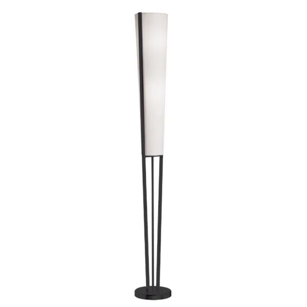 2-L BLACK FLOOR LAMP- 83323F-MB