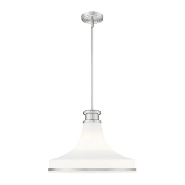 SUSPENDU NICKEL BROSSÉ- REZNOR 831P18-BN