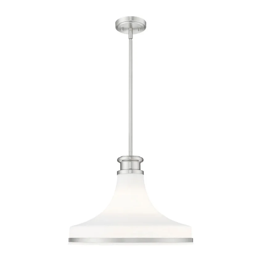 SUSPENDU NICKEL BROSSÉ- REZNOR 831P18-BN