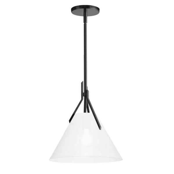 SUSPENDU SIMPLE NOIR- NICOLE NIC-101P-MB