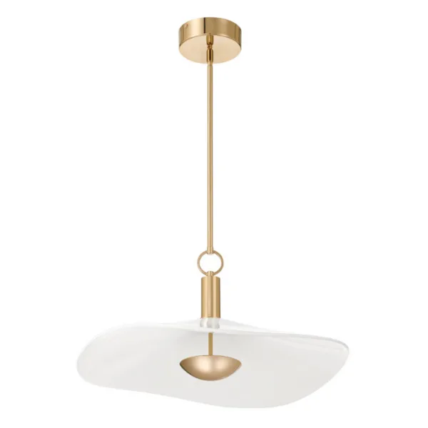 BRASS LED PENDANT- NOVELLA 207395A