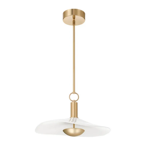 BRASS LED PENDANT- NOVELLA 207396A
