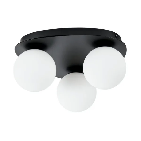 PLAFONNIER 3-L NOIR- CASTROVIDO 207114A
