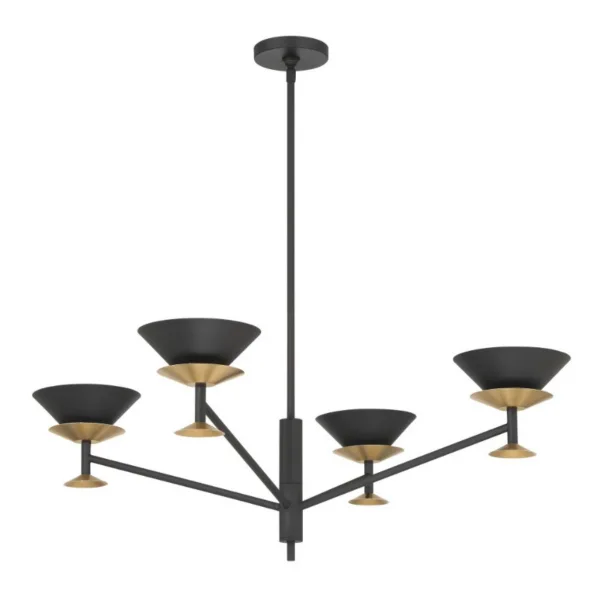 SUSPENDU 4-L NOIR ET OR- TREMOLO 207316A