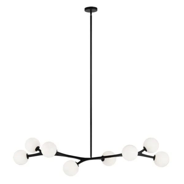 SUSPENDU LINÉAIRE 8-L NOIR- RAMI C81508BKOP